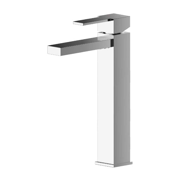 Nuie Tall Basin Mixer Taps,Modern Taps,Deck Mounted Taps Nuie Sanford Tall Mono Basin Mixer Tap - Chrome