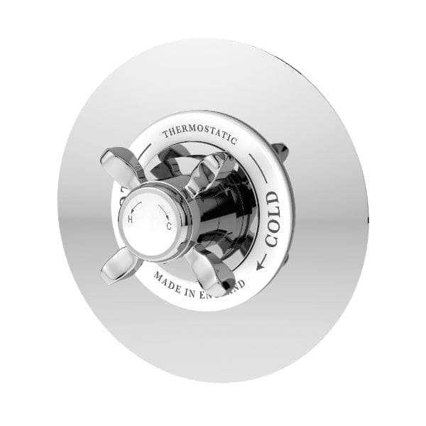 Nuie Concealed Shower Valves,Thermostatic Shower Valves Nuie Selby Thermostatic Temperature Control Concealed Shower Valve - Chrome