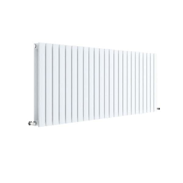 Nuie Sloane Horizontal Double Panel Designer Radiator, UK Radiators