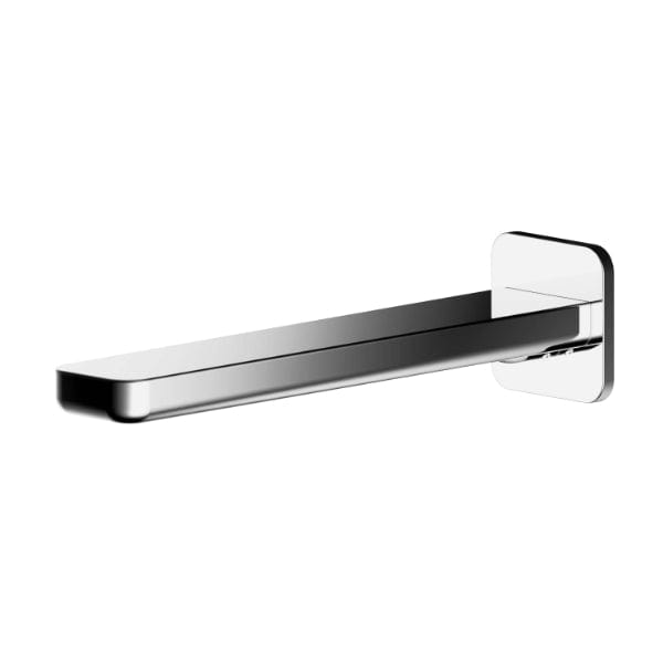 Nuie Bath Spouts,Wall Mounted Taps,Modern Taps Nuie Windon Wall Mounted Bath Spout - Chrome