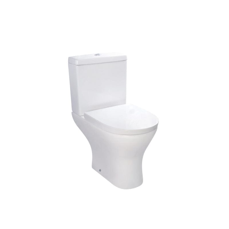 iBathUK Toilets > Close Coupled Toilets Palma Ceramic Close Coupled Toilet - White