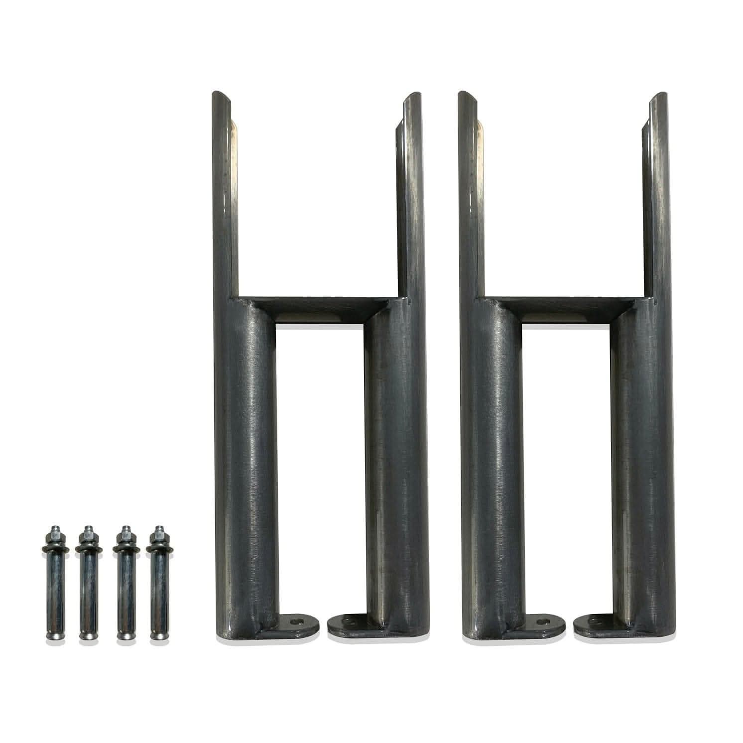 Bathroom4less Heating,Heating Accessories,Other Heating Accessories 107mm Radiator Leg set 270mm High - Matt Black