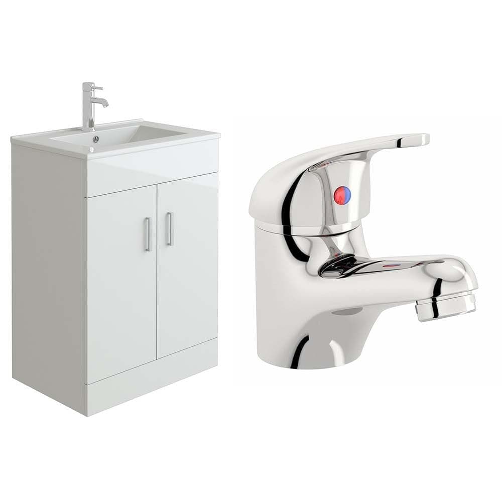 VeeBath Furniture > Vanity Units Sphinx Vanity Sink Basin Mixer Cabinet Unit Set 600mm