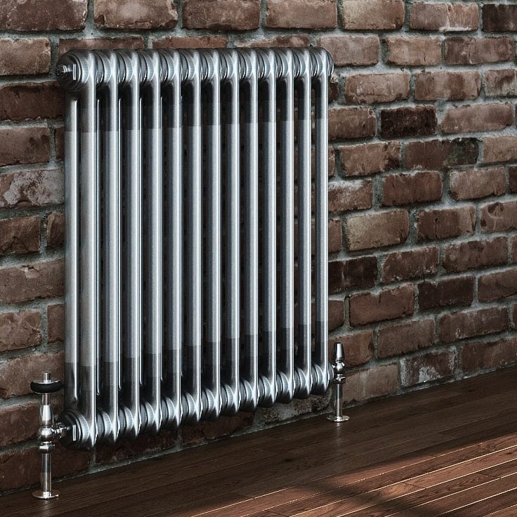 Bathroom4less Heating,Heated Towel Rails,Column Radiators 605mm x 600mm Traditional Horizontal Column Radiator