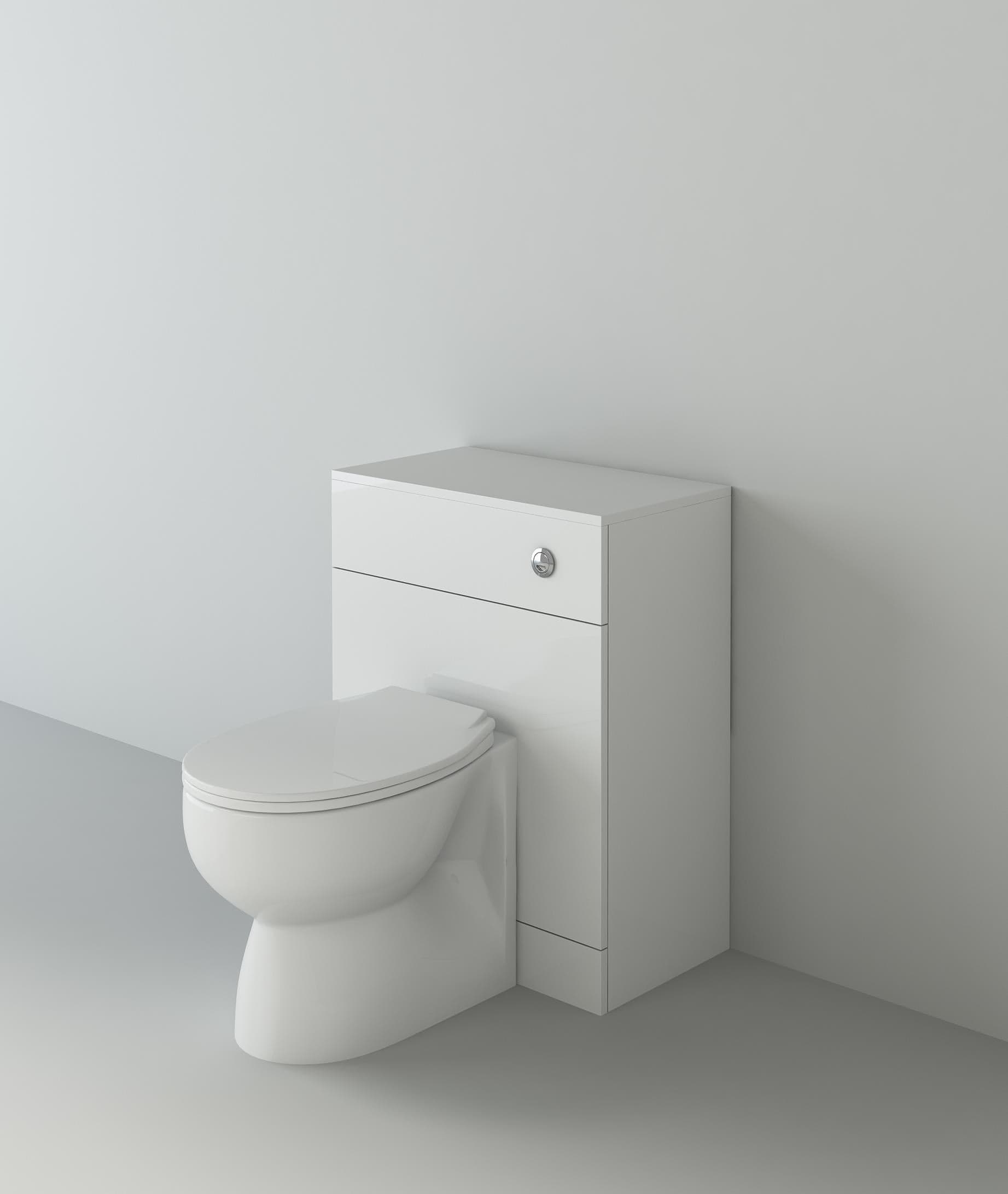VeeBath Toilets > Back To Wall Toilets 600 x 330mm VeeBath Bathroom Toilet Furniture with Soft Close Seat and Cistern