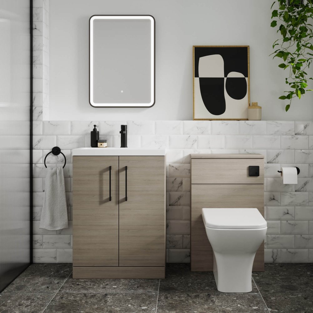 Transform Your Bathroom with Stylish Furniture Combination Vanity Units from Bathroom4Less!