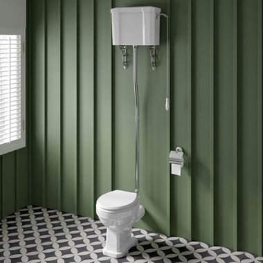 High Level Toilets - Bathroom4Less