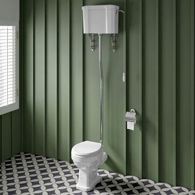 High Level Toilets - Bathroom4Less