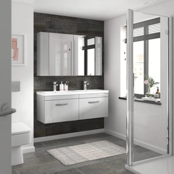 Non Illuminated Mirror Cabinets | Bathroom4Less UK - Bathroom4Less