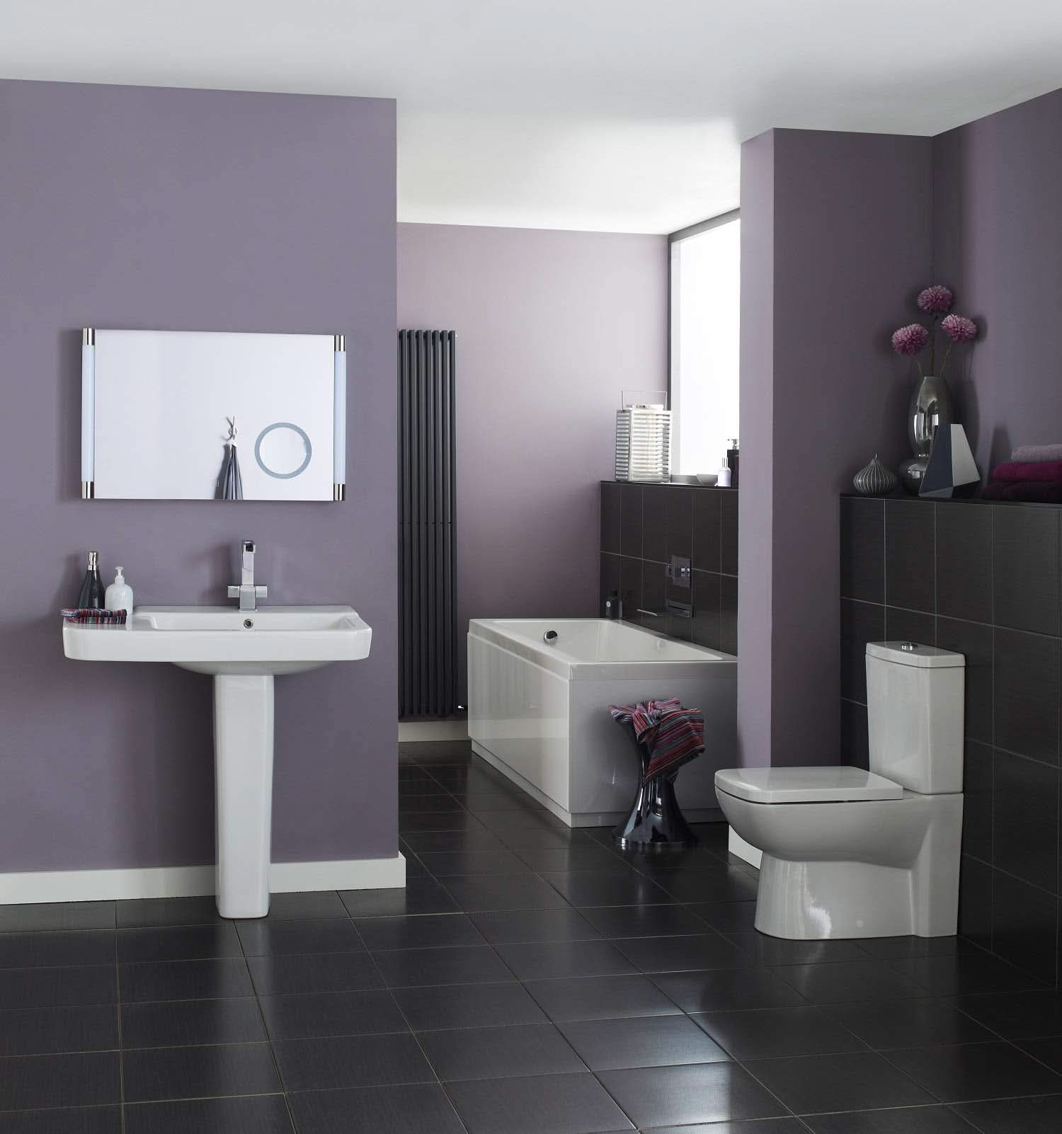 iBathUK Lunex Standard Square Single Ended Bath, Durable Acrylic Bathtub with Modern Straight Edge Design, 1700 x 700mm
