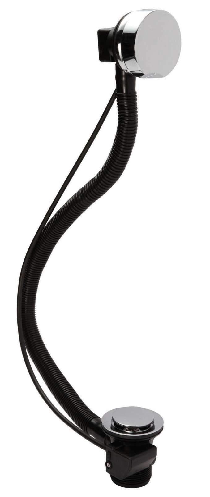 Perth Bath Filler Shower Mixer & Bath Pop-up Waste Plug Set