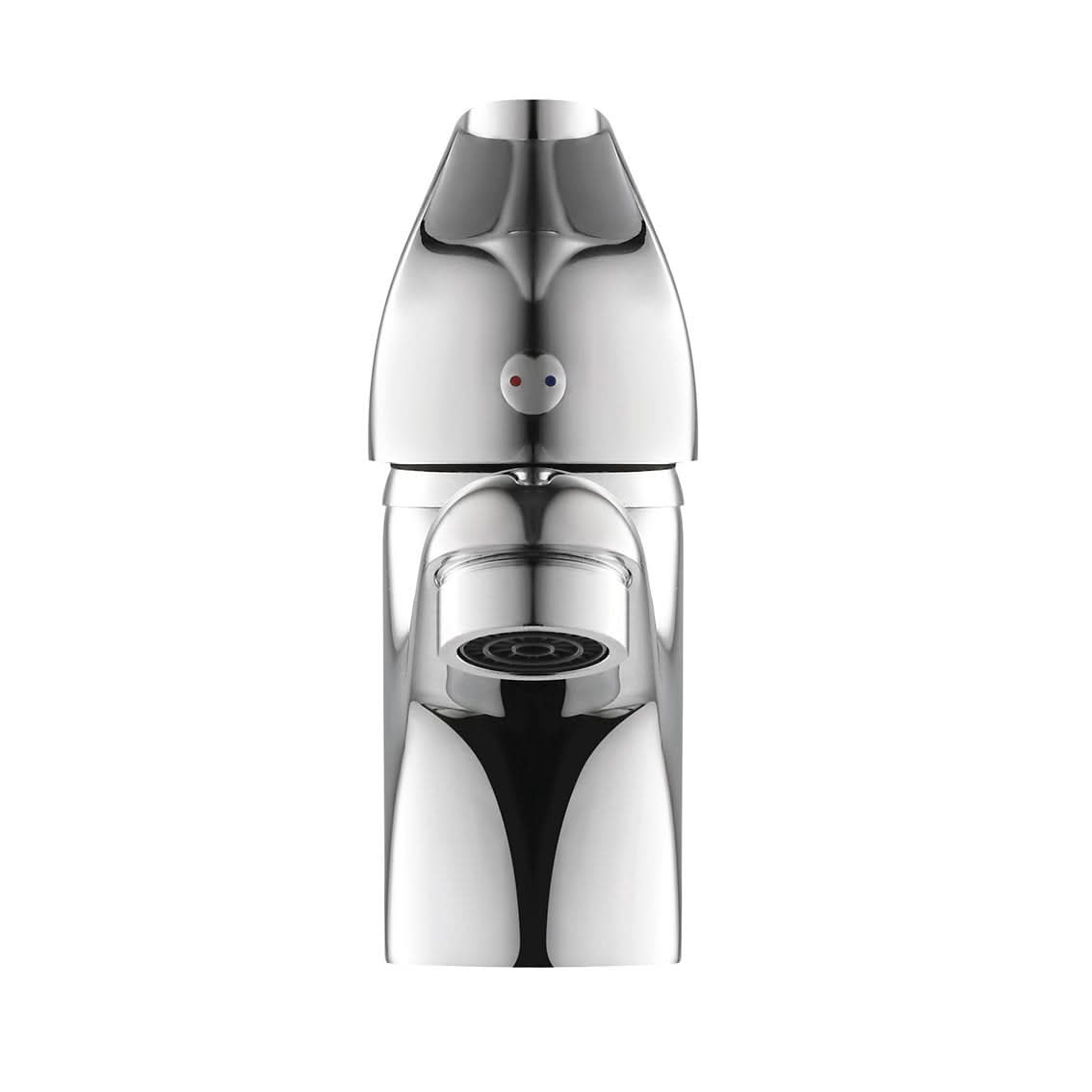 iBathUK Orvex Monobloc Basin Mixer Tap, Compact Lever Faucet for Modern Bathrooms, Basin with Mixer Tap, Chrome