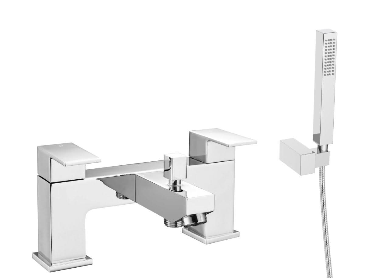 VeeBath Mist Square Bath Shower Mixer Tap with Kit