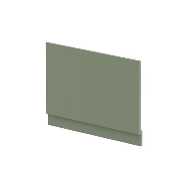 Nuie 800mm Straight Shower Bath End Panel With Plinth