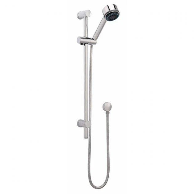 Omega Shower Slide Rail Kit - Chrome