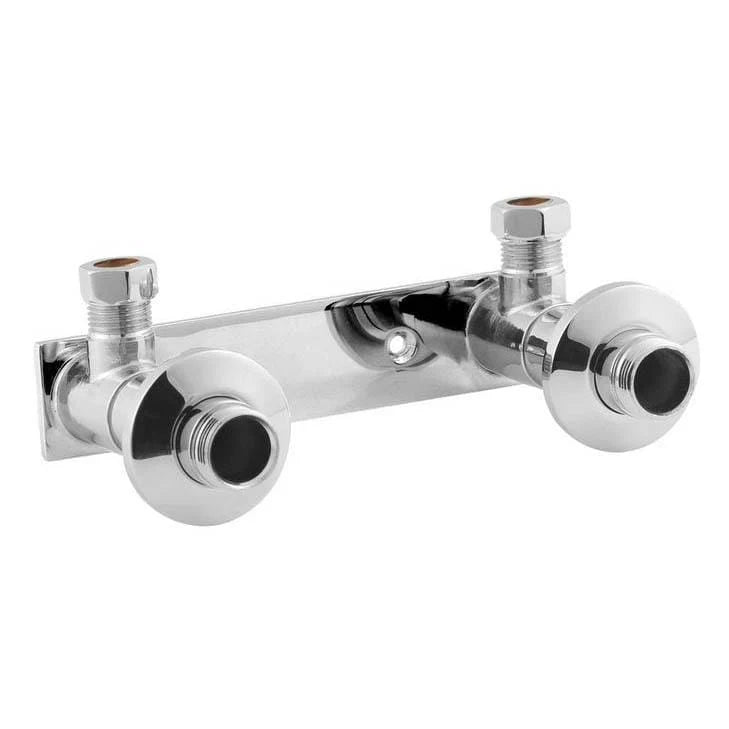 Hype Fast-Fit Bracket for Bar Thermostats Bar Showers - Chrome