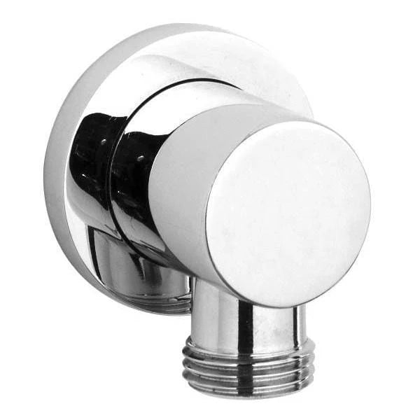 Hype Round 45mm Wide Outlet Elbow - Chrome