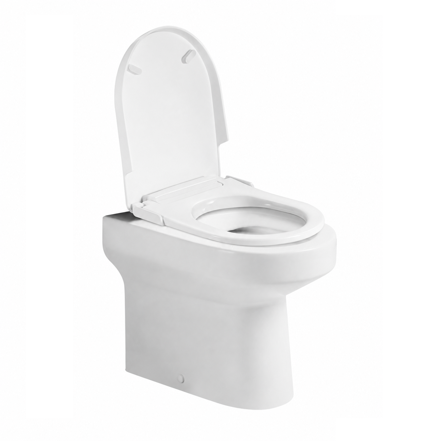 Rimini Rimless Back to wall Toilet With Soft Close Seat Options & fixing Kit - White