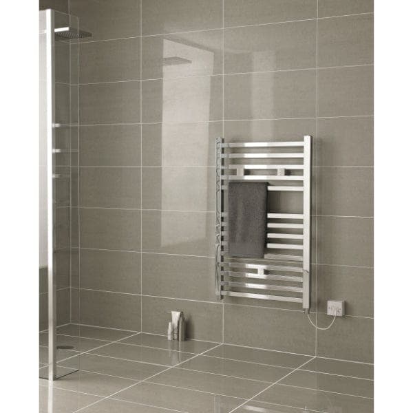 Nuie Eton Water Heated Towel Rail - 690mm x 500mm