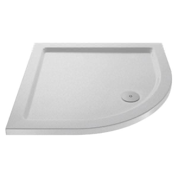 Nuie Slip Resistant Quadrant Shower Tray - White