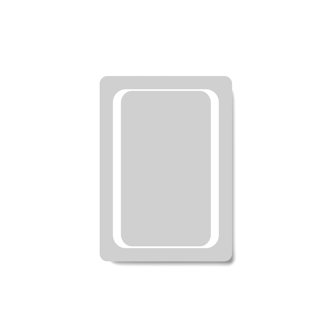 Wall Mounted Illuminated Mirror With LED Light Battery 700 x 500mm