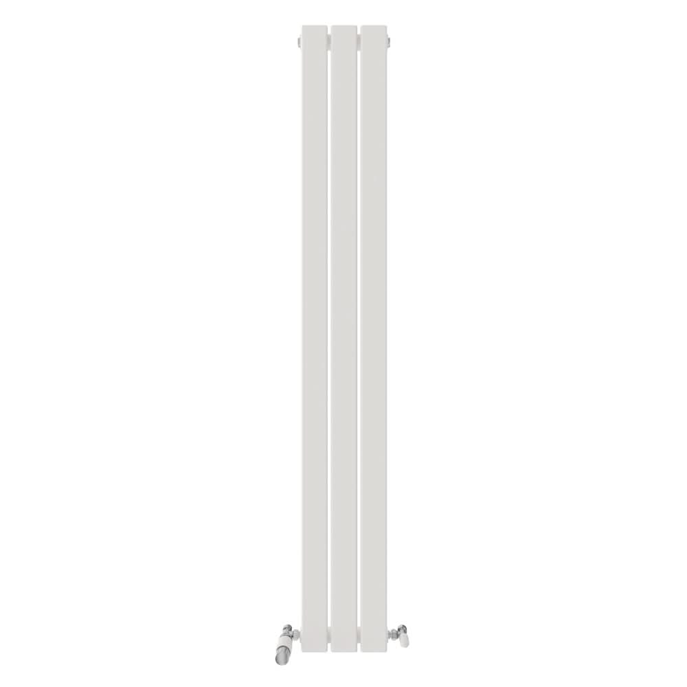 iBathUK Apex Vertical Single Panel Slim Flat Radiator, Designer Slim Radiator