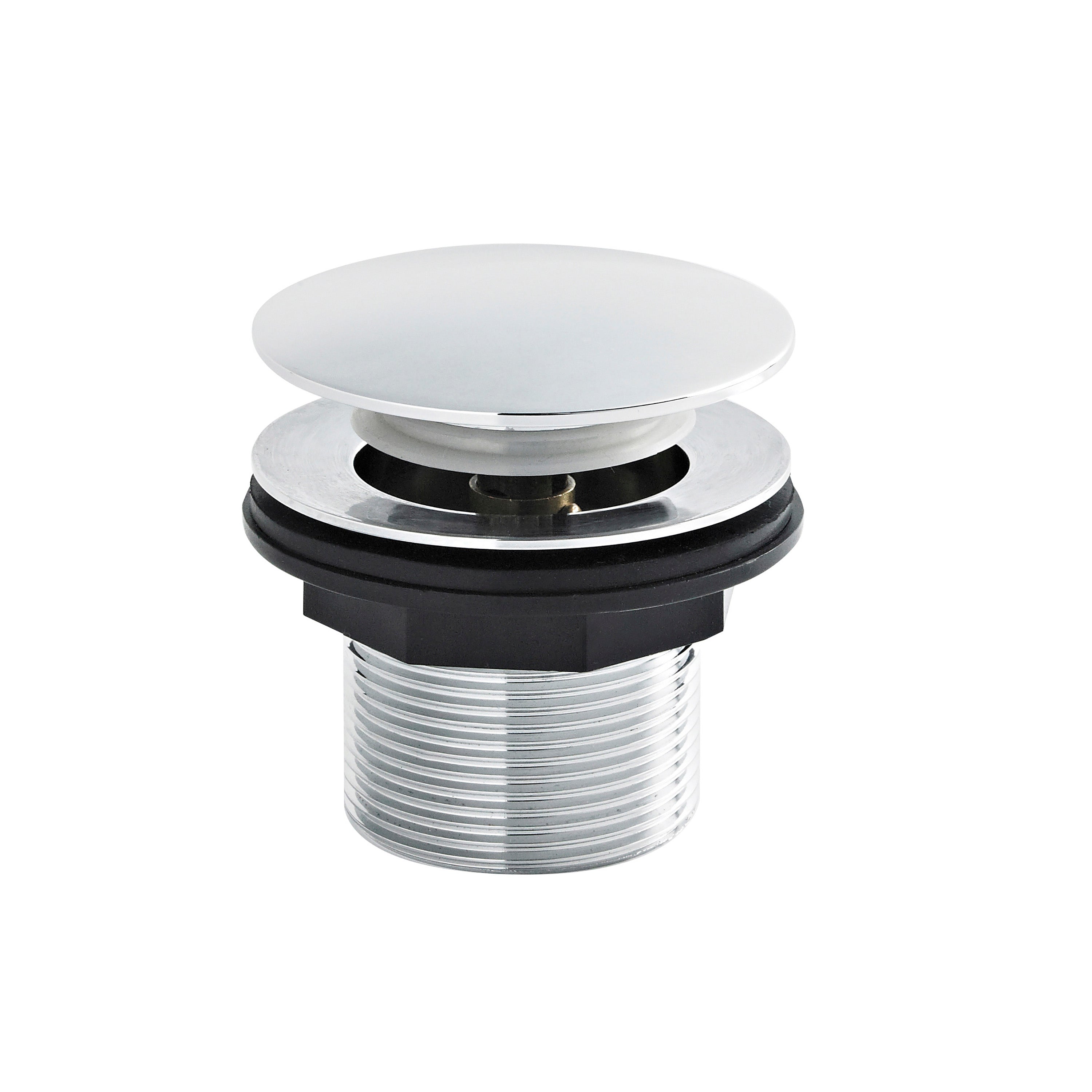 Nuie Push Button Bath Waste - Chrome