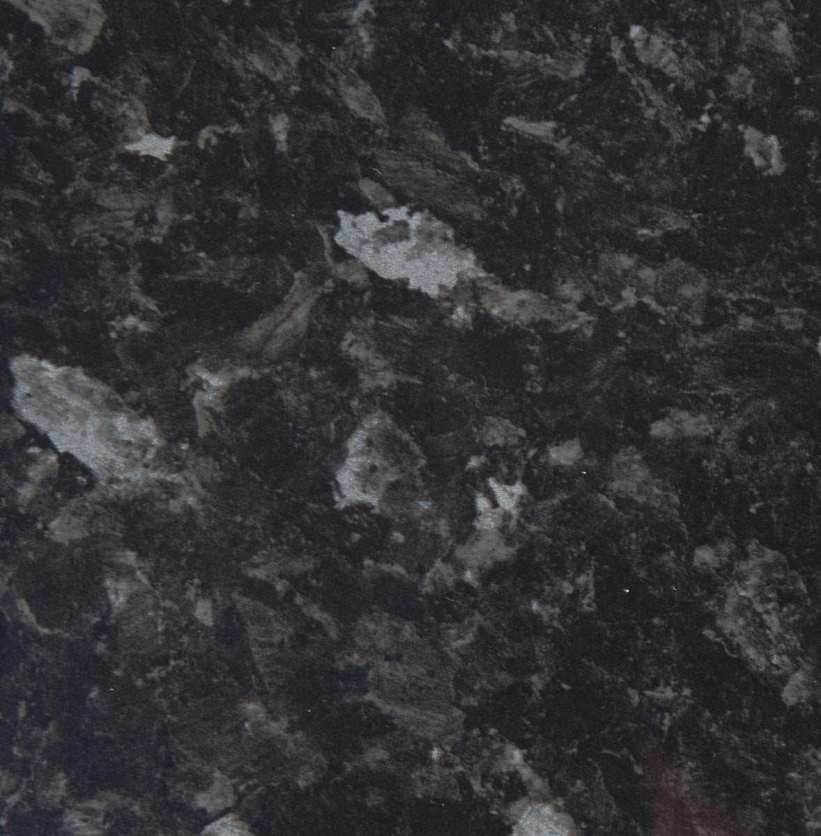 Hudson Reed Fusion Fitted Laminate Worktop, Laminated Stone Worktops for Vanity Units in Black Slate Gloss Finish, 2000 x 365mm