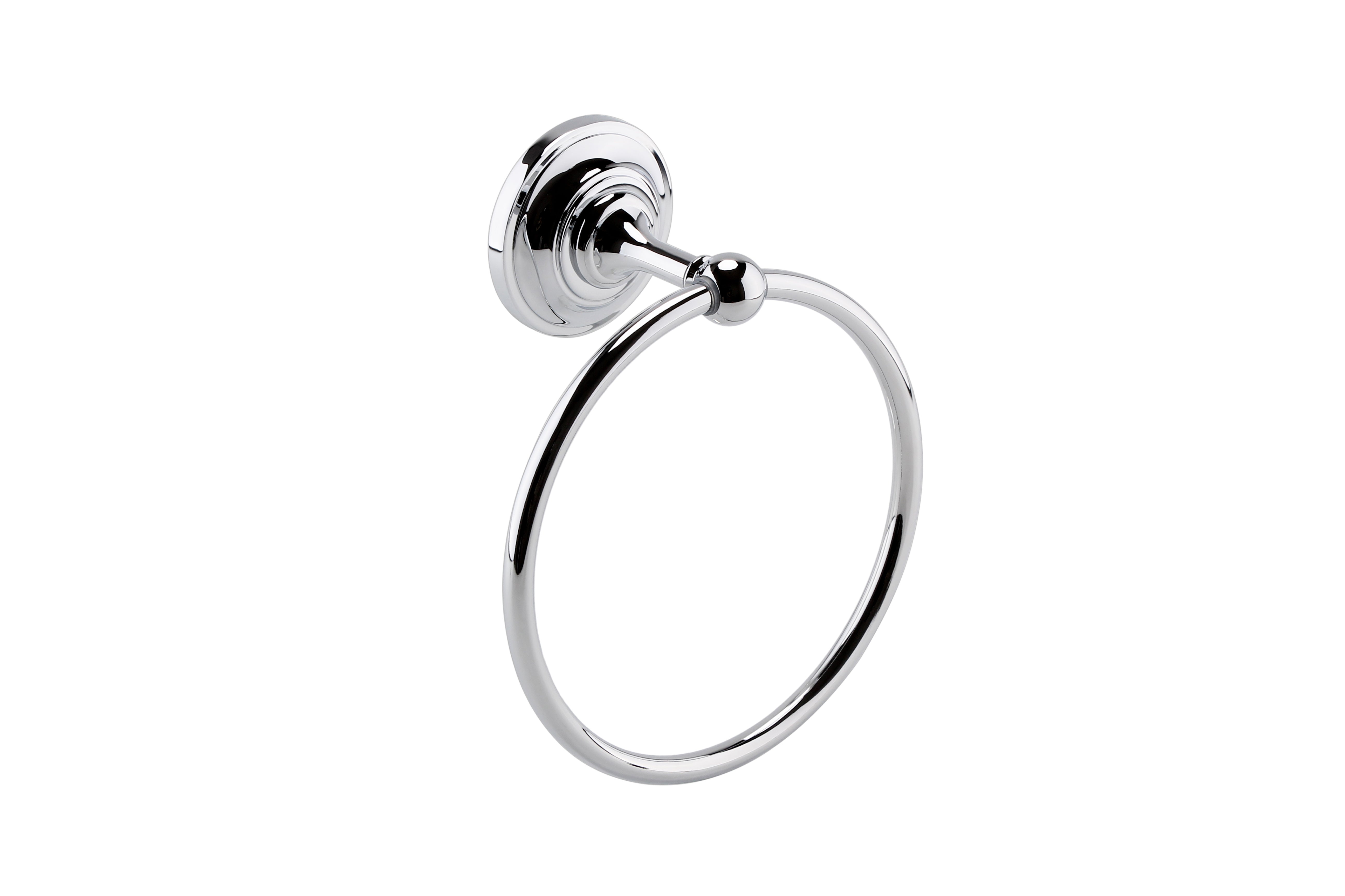 Nuie Traditional Towel Ring - Chrome