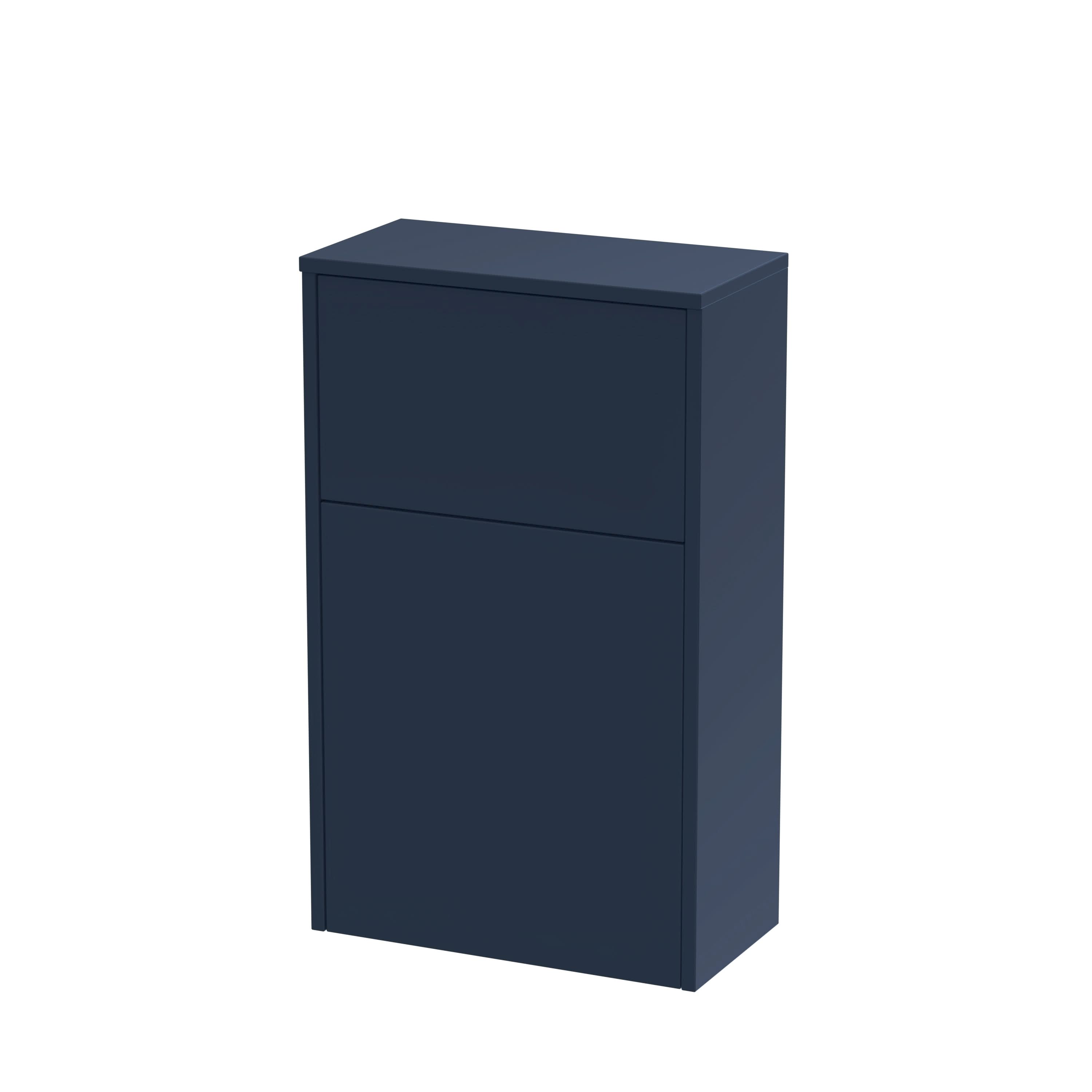 Nuie Juno Floor Standing WC Unit, Durable Compact WC Unit, Modern Bathroom Furniture in Midnight Blue, 500mm