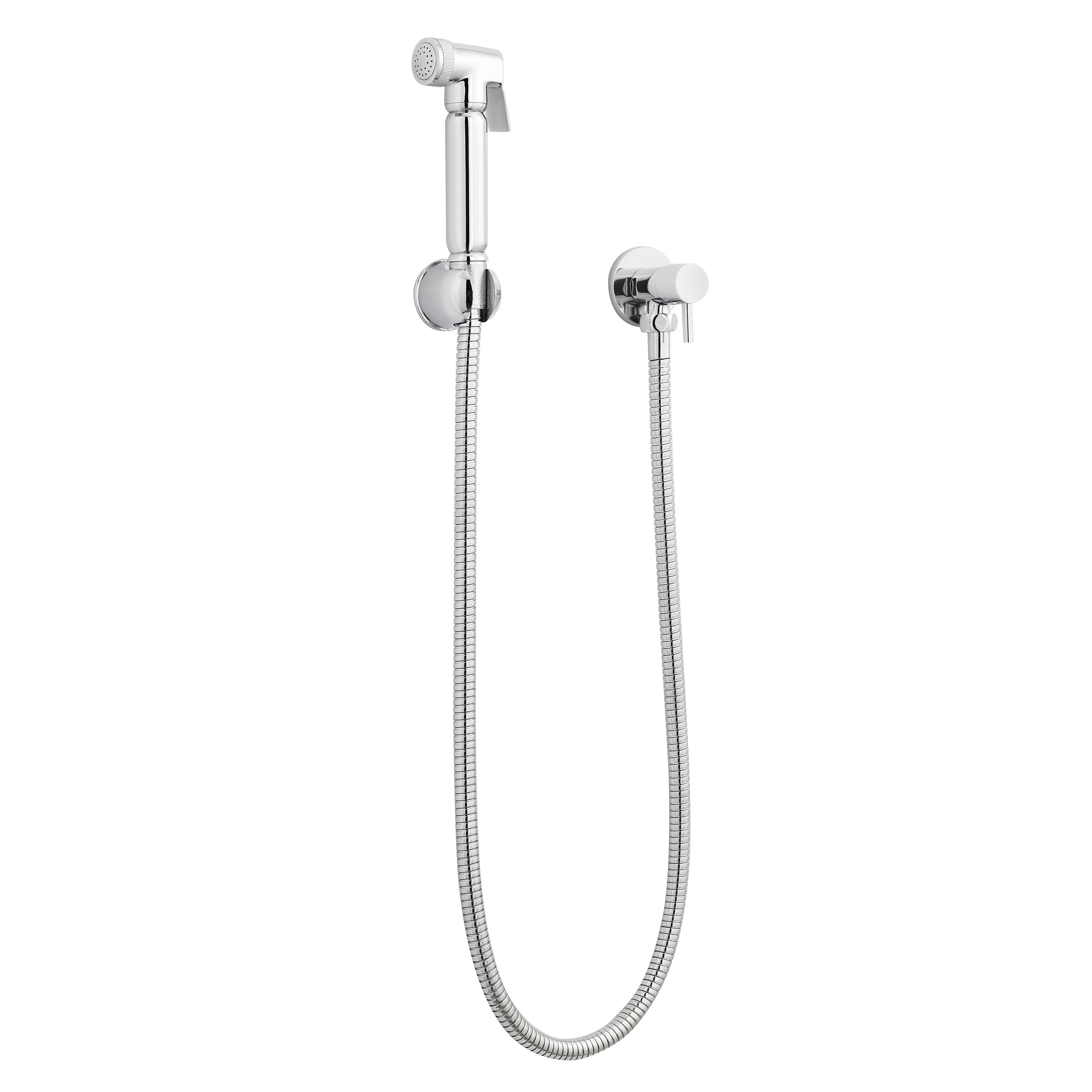 Nuie Douche Spray Kit With Handset Holder And Manual Valve - Chrome