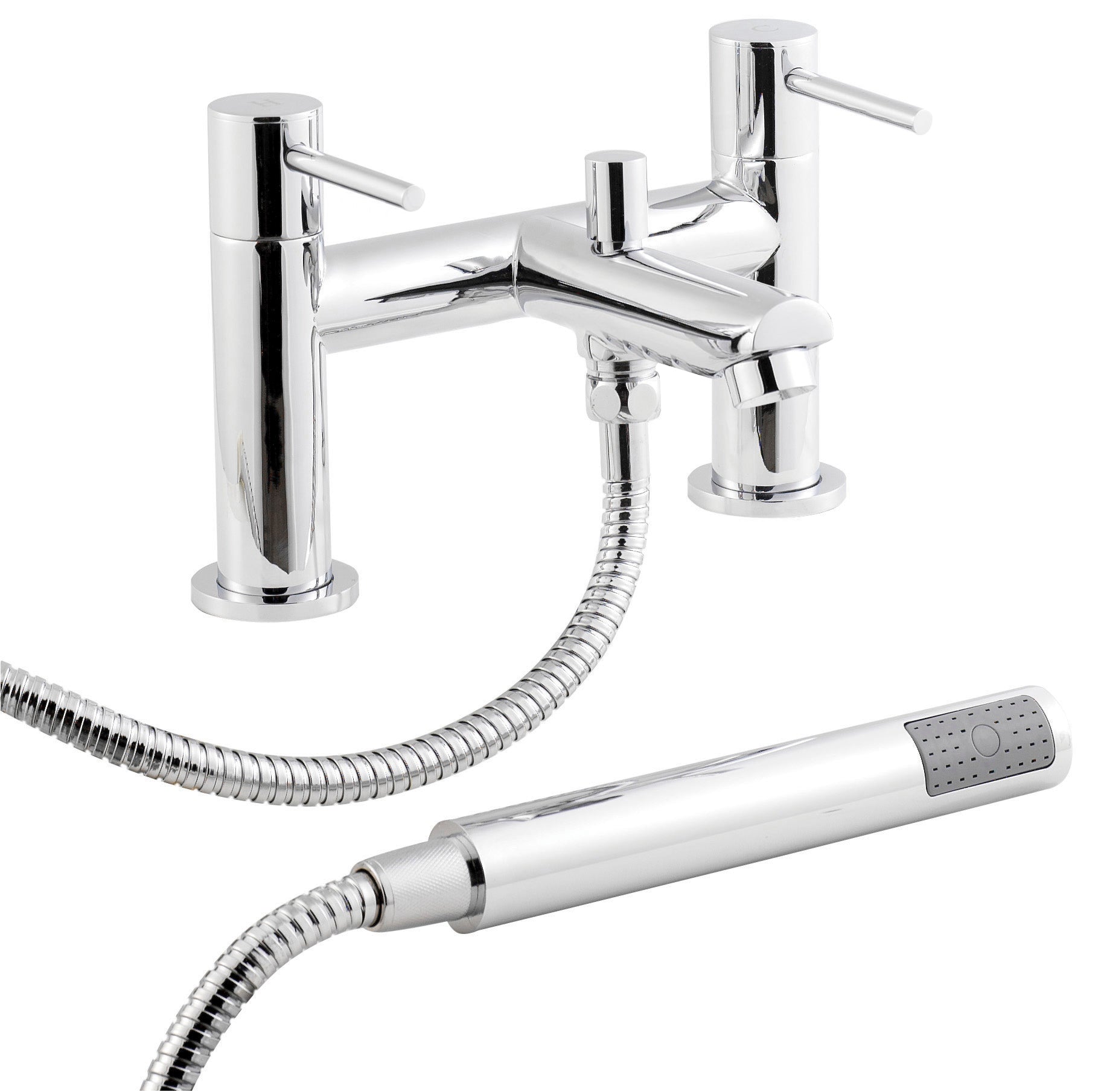 Nuie Series 2 Bath Shower Mixer Tap - Chrome