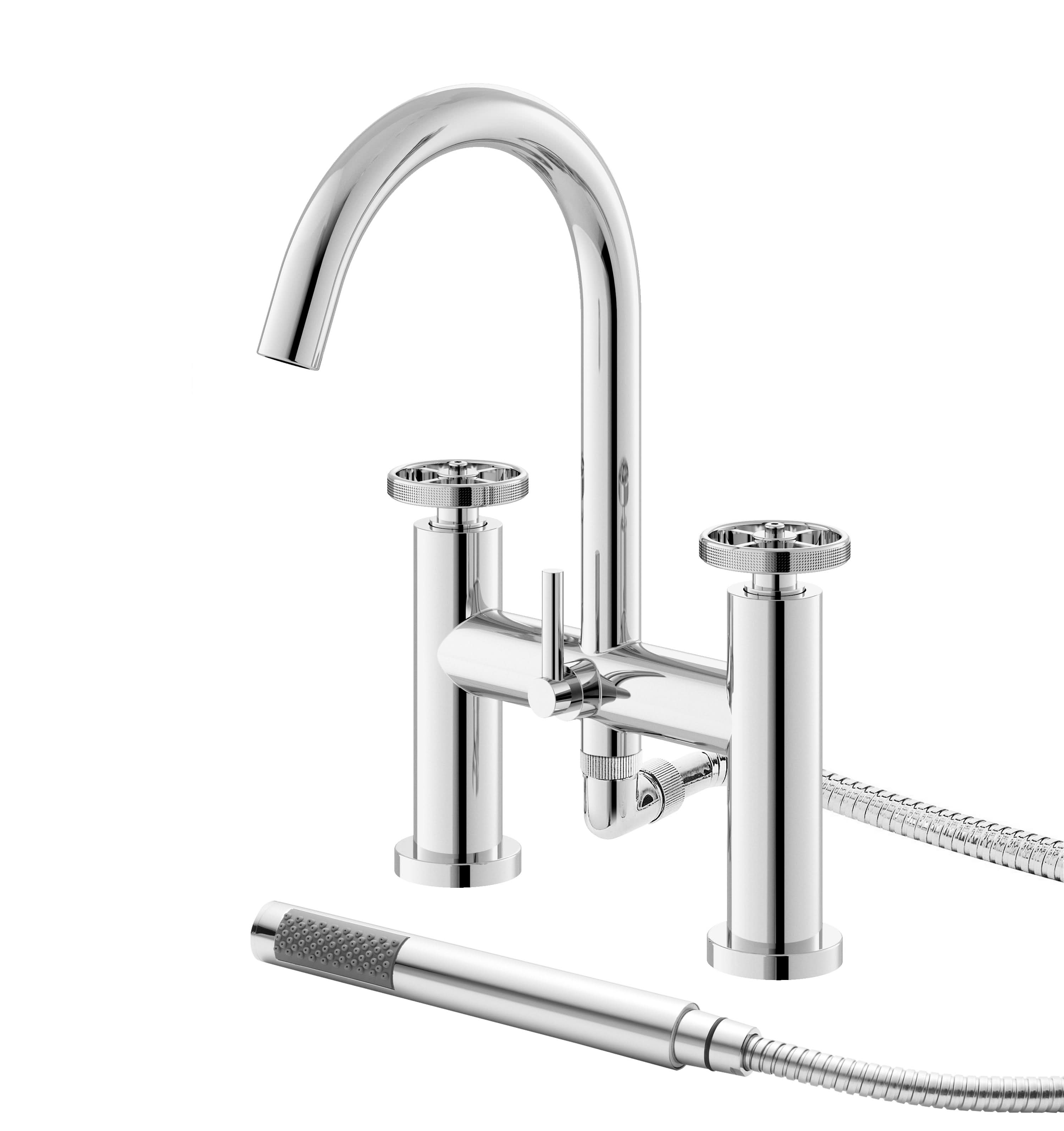 Revolve Bath Shower Mixer Tap - Chrome