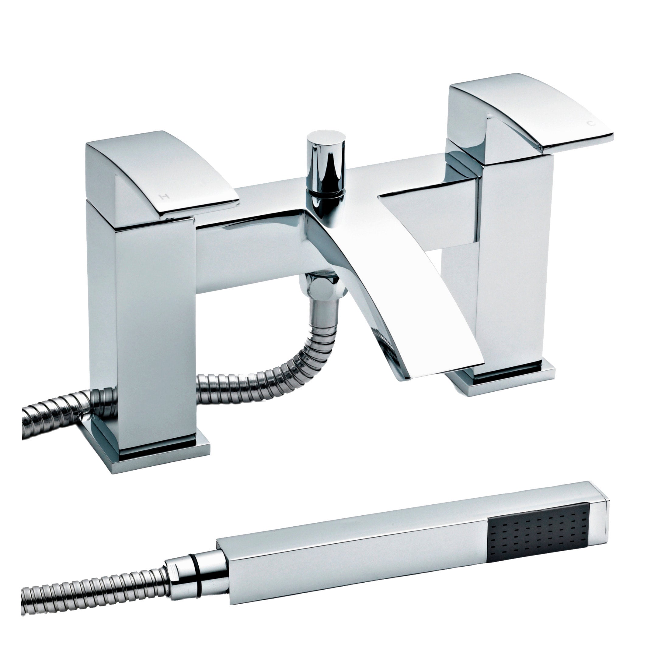 Nuie Vibe Bath Shower Mixer Tap - Chrome