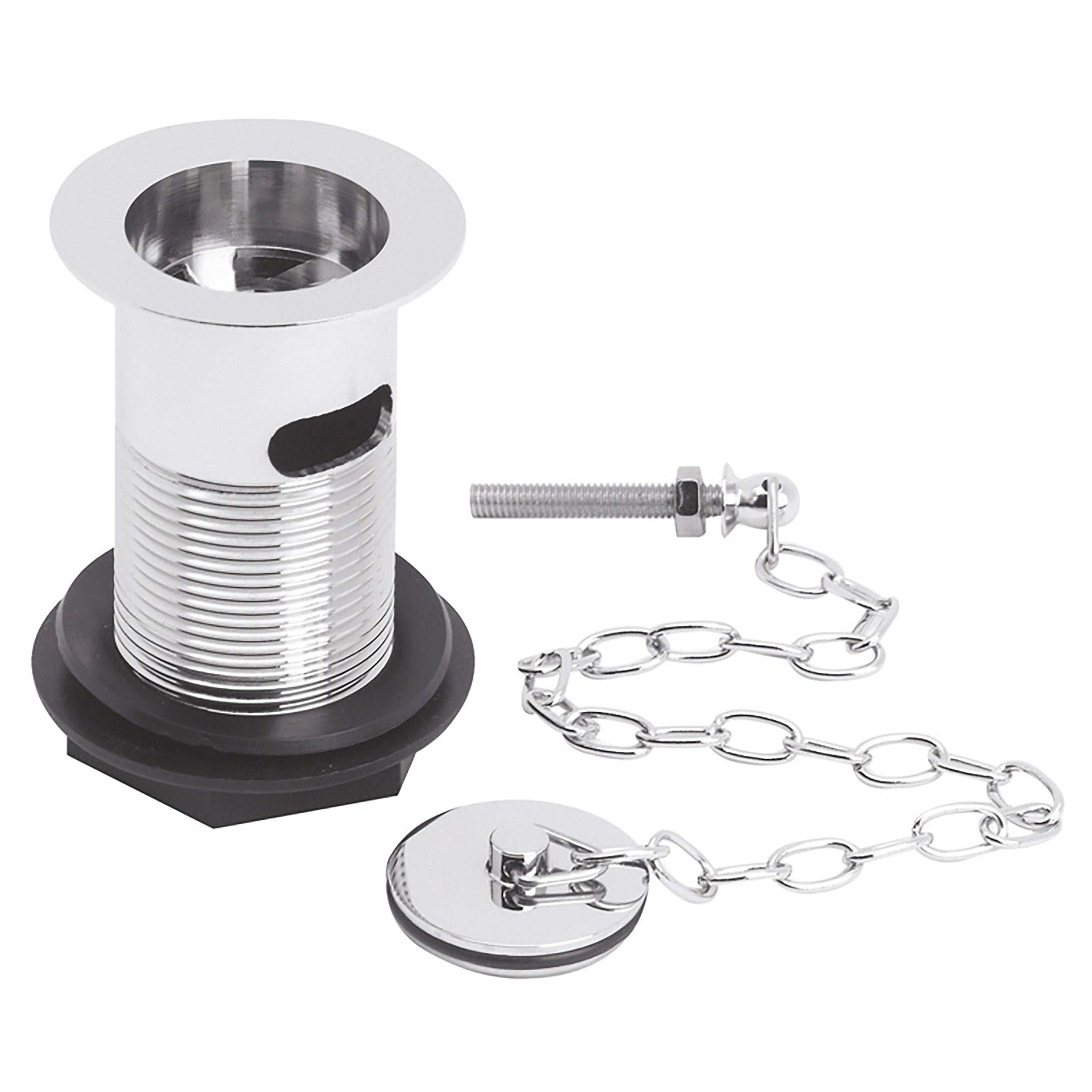 Nuie Plug And Chain Basin Waste - Chrome