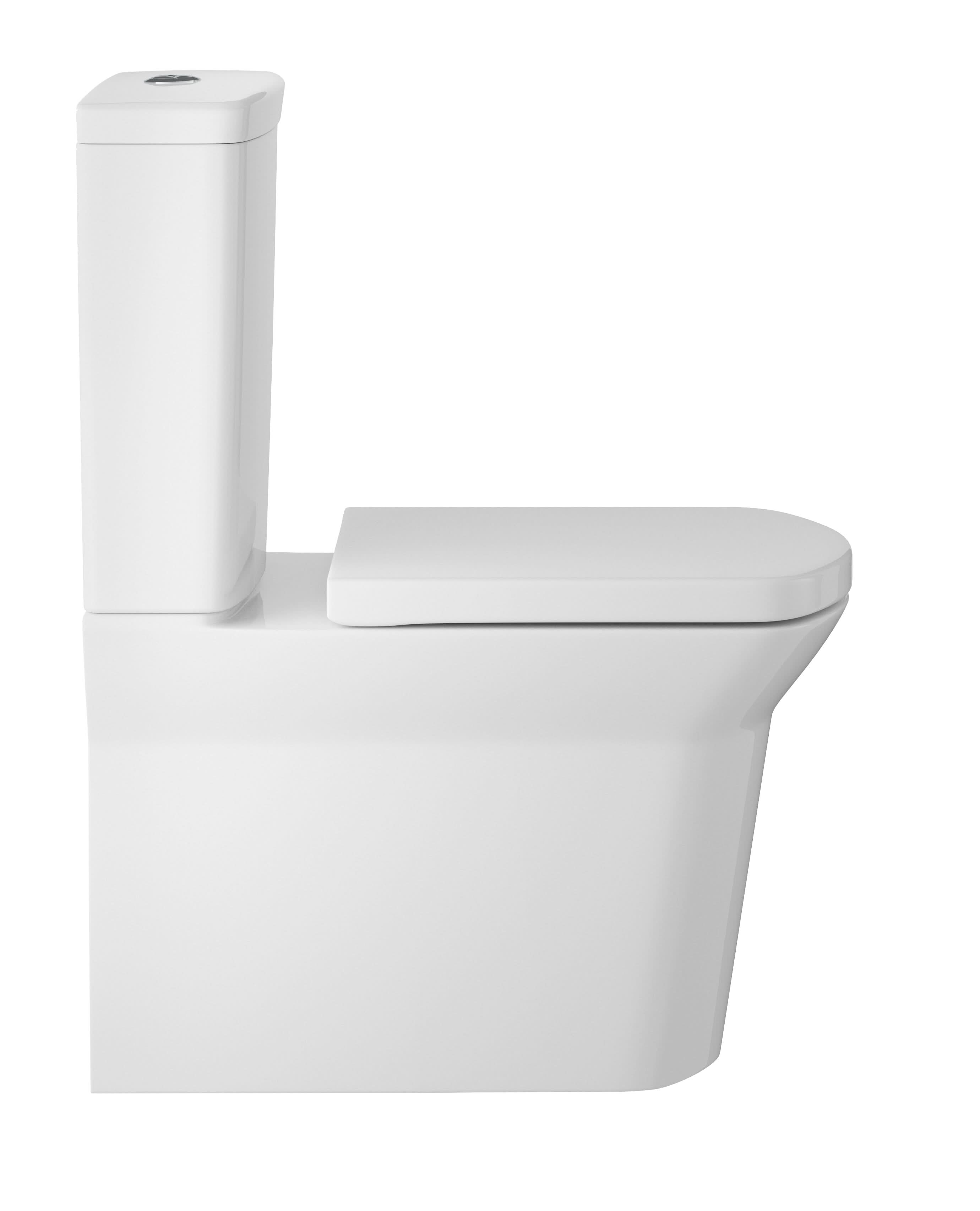Flush to Wall Pan, Cistern & Seat