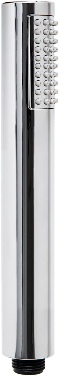 iBathUK Reusea Pencil Hand Held Mixer Shower Head Universal Handset, Modern Bathroom Shower Accessories, Chrome