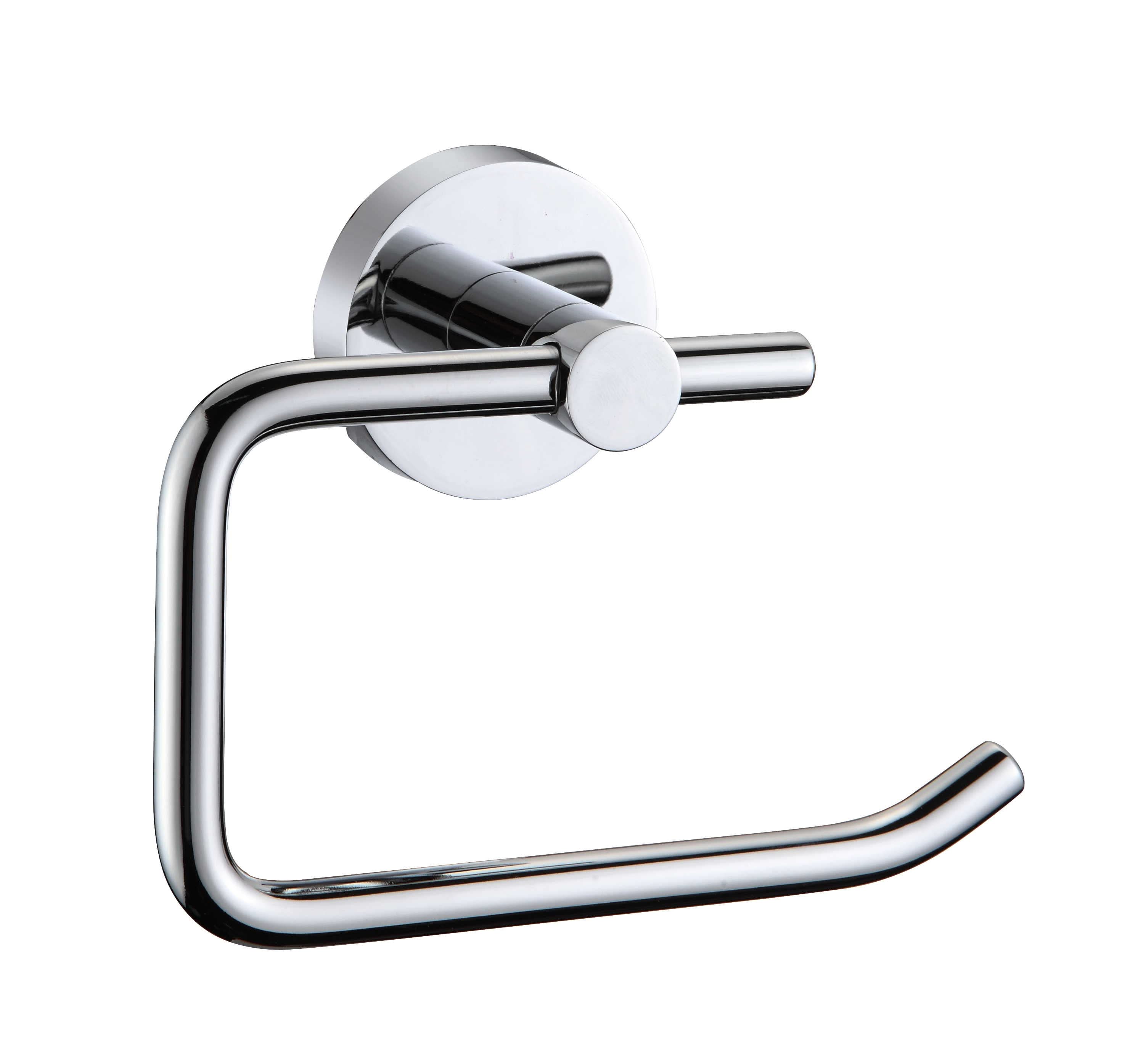 iBathUK Lumo Wall Mounted Bathroom Accessory Set, 6 Piece Complete Kit for Modern Bathrooms, Chrome