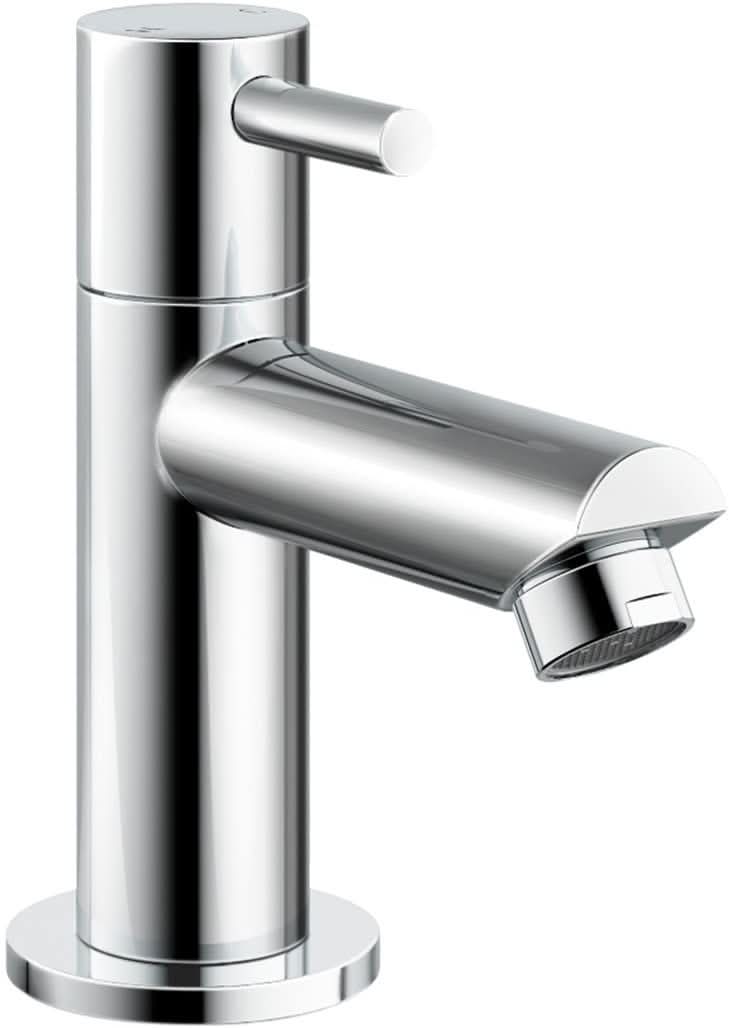 iBathUK Delta Pair of Hot and Cold Basin Sink Mixer Taps Bath Filler with Shower Head Set, Stylish Bathroom Basin Mixer Taps for Everyday Use