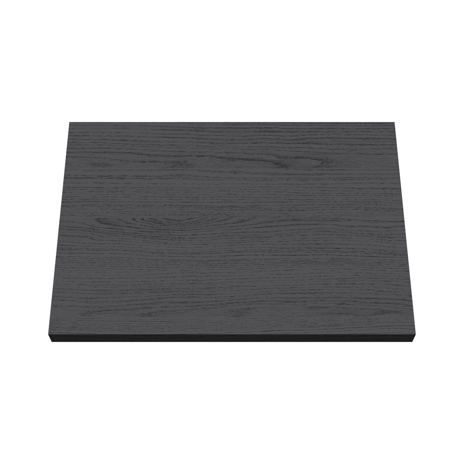 Hudson Reed Solid Surface Worktop for Bathroom Vanities, Durable Stone Countertop for Modern Bathroom and Vanity Units in Premium Graphite Grey Finish, 1200mm