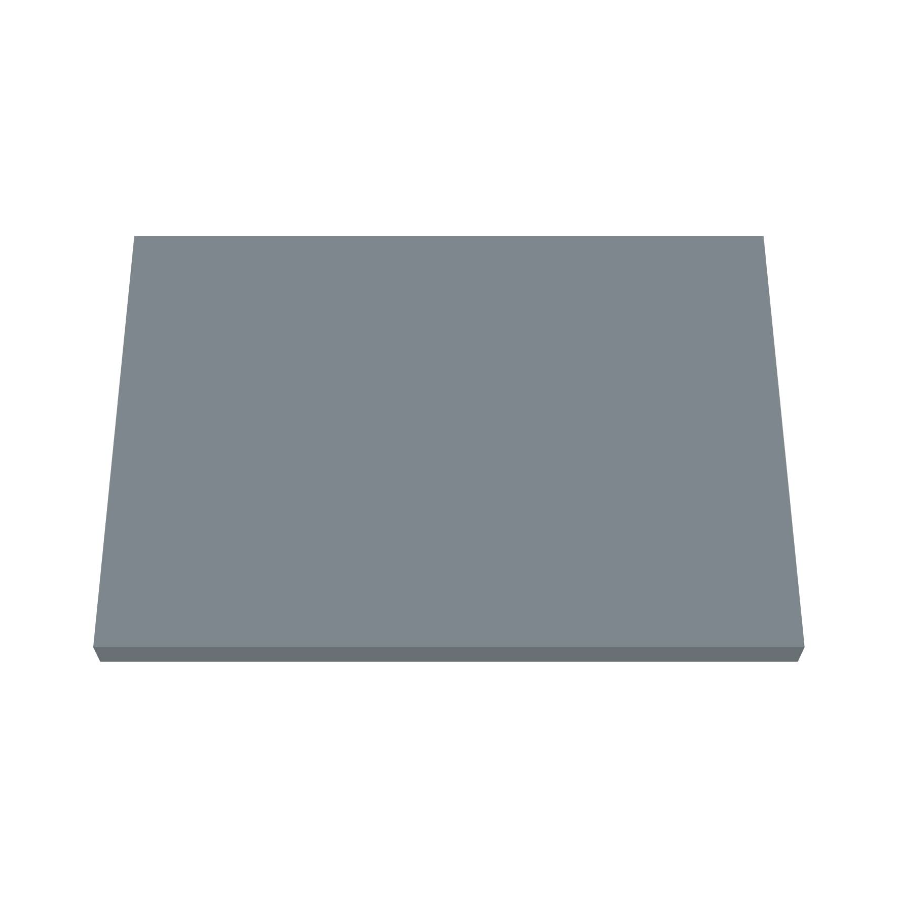 Hudson Reed Solid Surface Worktop for Bathroom Vanities, Durable Stone Countertop for Modern Bathroom and Vanity Units in Premium Coastal Grey Finish, 1200mm