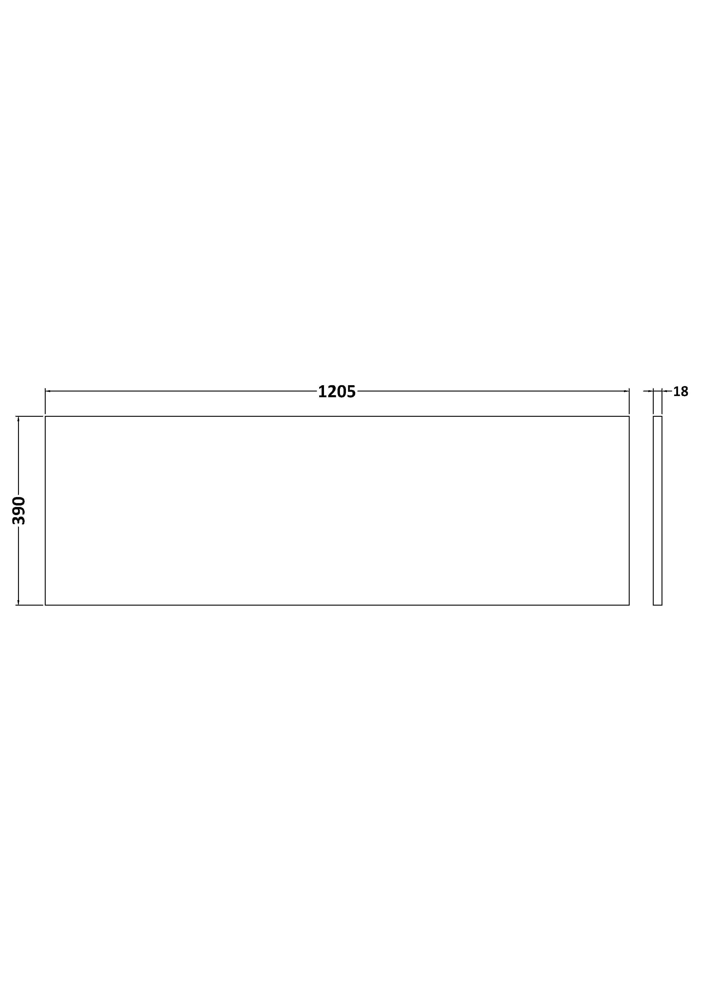 Hudson Reed Solid Surface Worktop for Bathroom Vanities, Durable Stone Countertop for Modern Bathroom and Vanity Units in Premium Soft Black, 1200mm