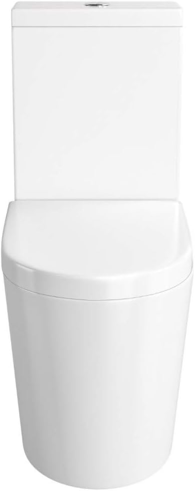 Fidenza Close Coupled Toilet with Soft Close Seat & Cistern - White