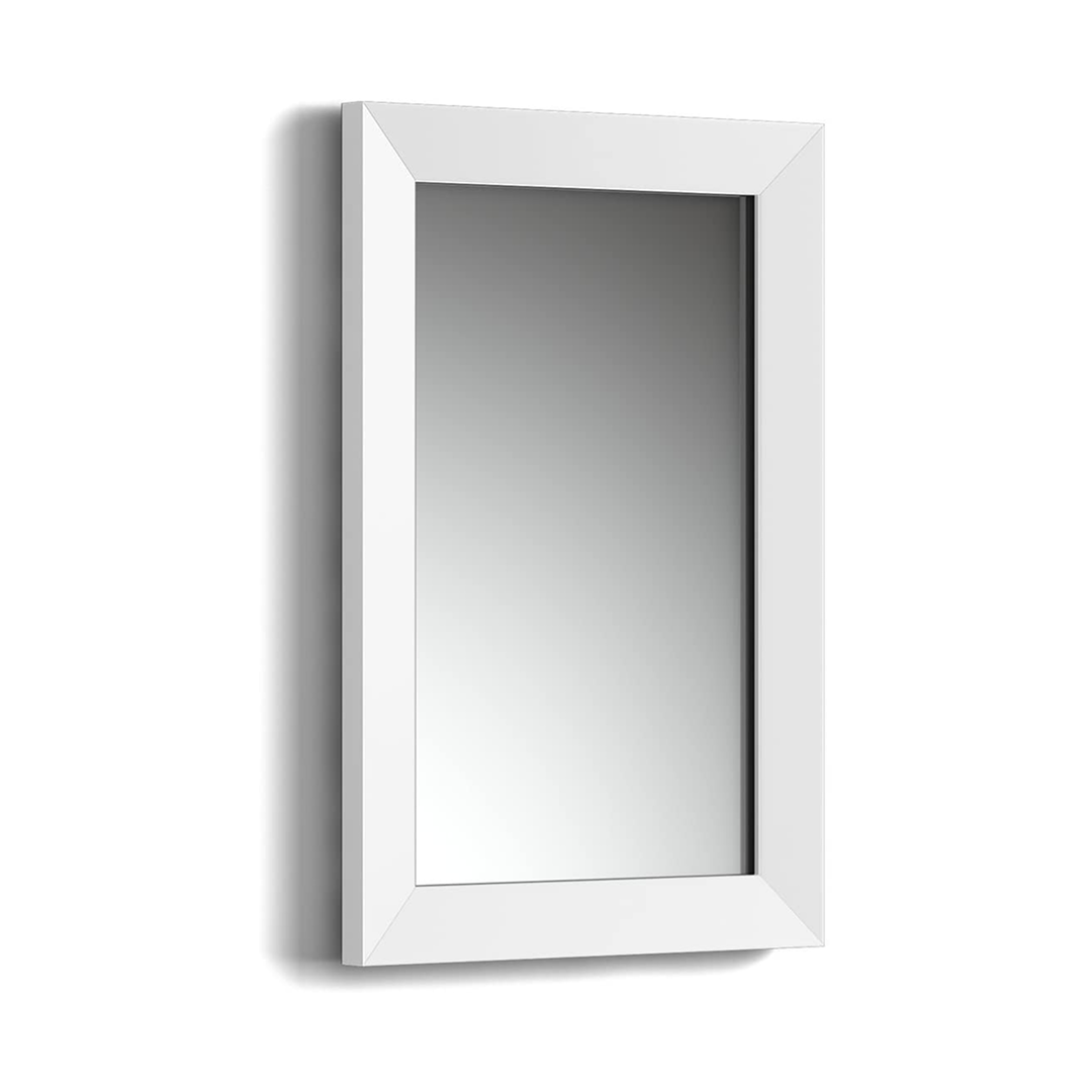 iBathUK Brillia Bevelled Pewter Framed Bathroom Mirror