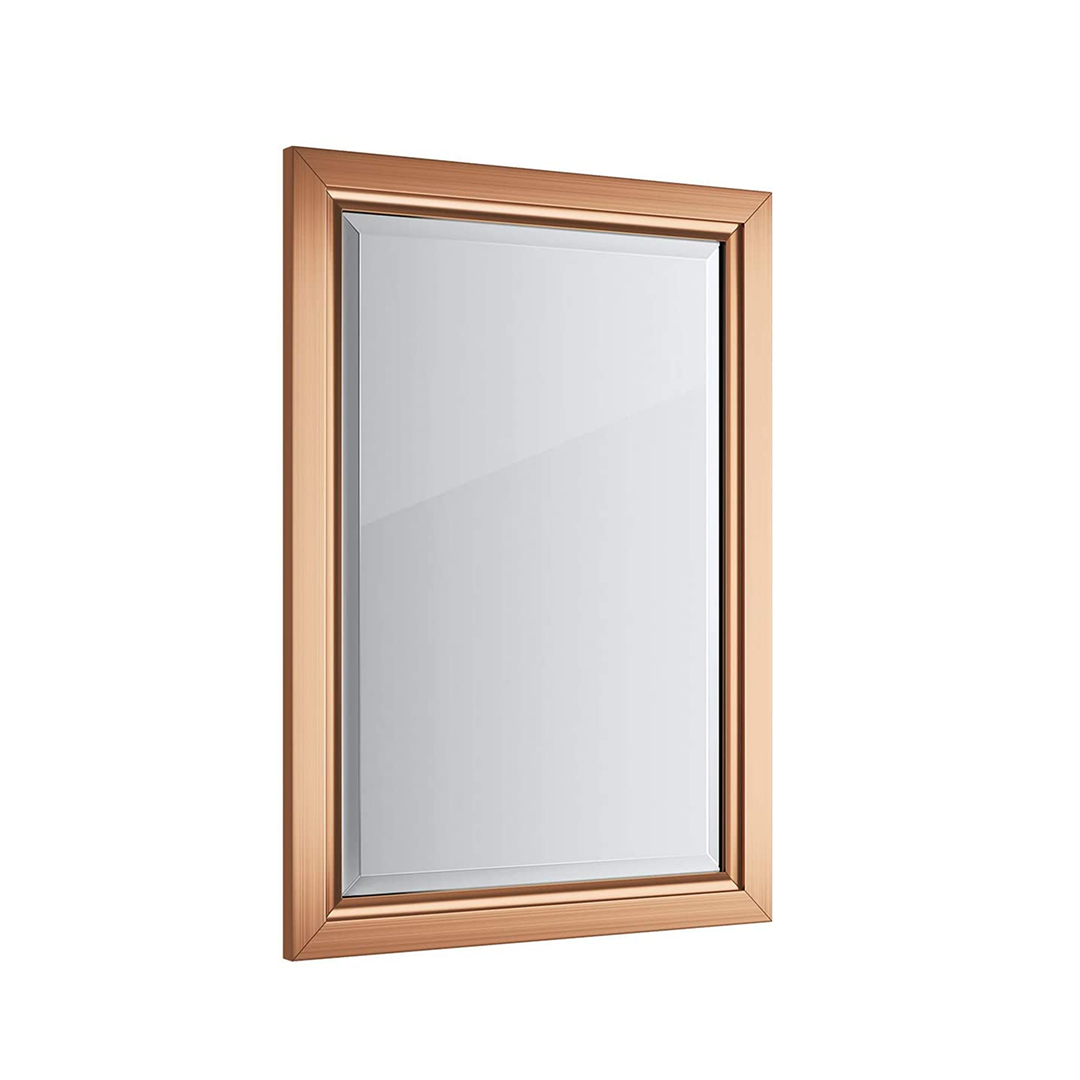 iBathUK Mirana Copper Bevelled Framed Bathroom Mirror - Silver