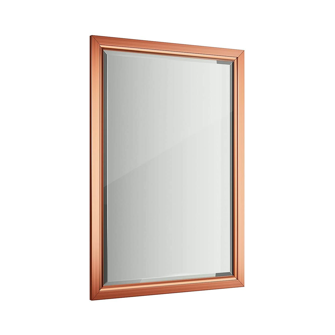 iBathUK Mirana Copper Bevelled Framed Bathroom Mirror - Silver