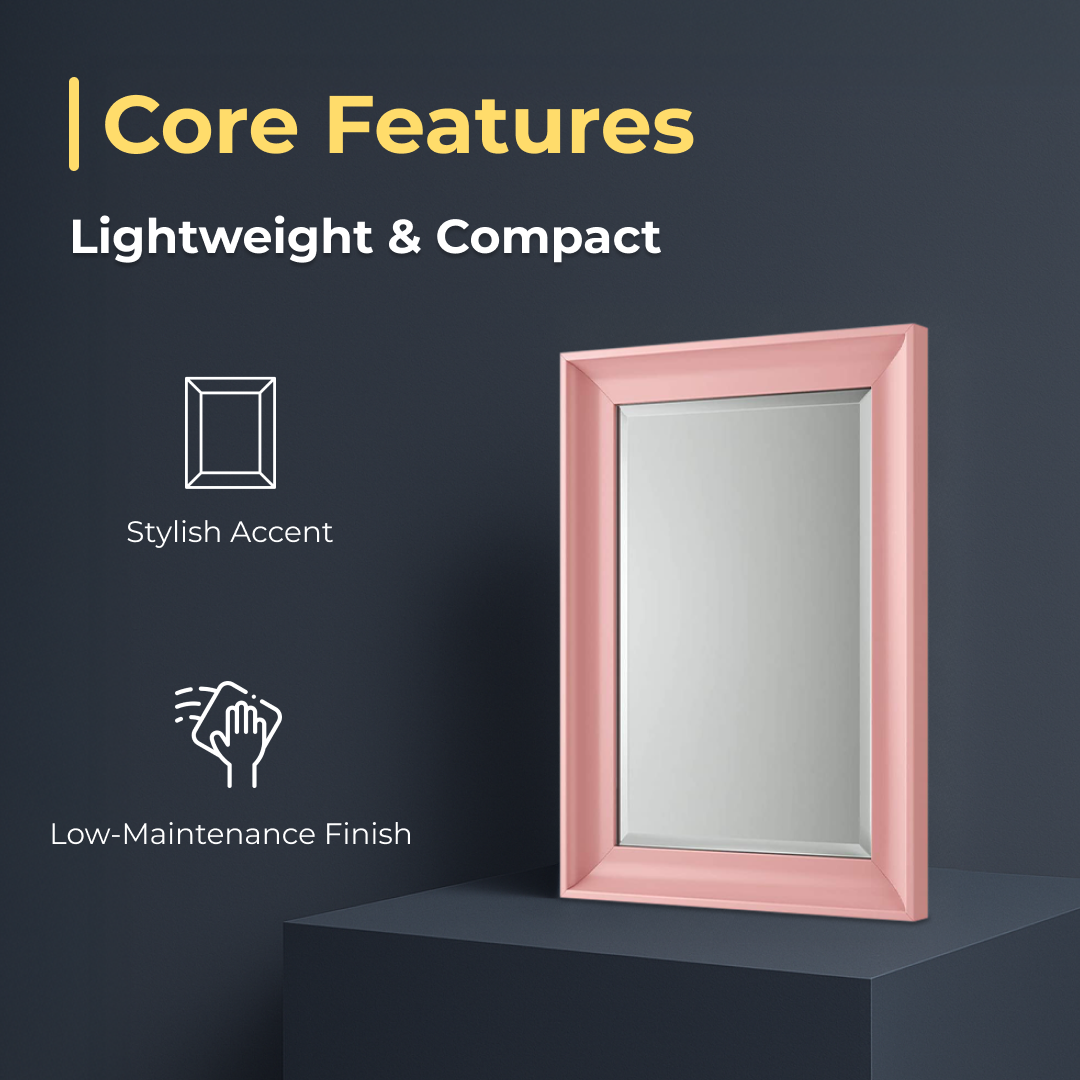 iBathUK Revix 700 x 500mm Bevelled Framed Bathroom Mirror