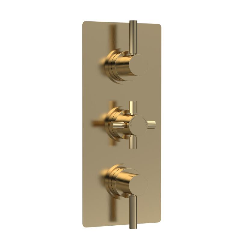 Axiom Thermostatic 3 Outlet Concealed Shower Valve With Diverter