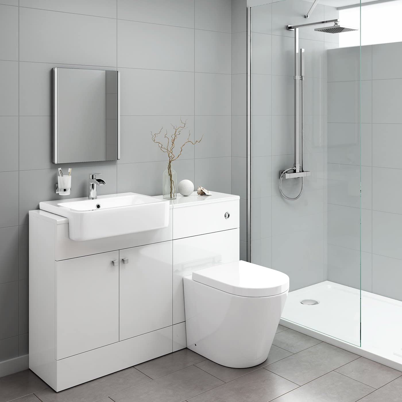 Nebula Infrared Sensor LED Illuminated Mirror with Demister