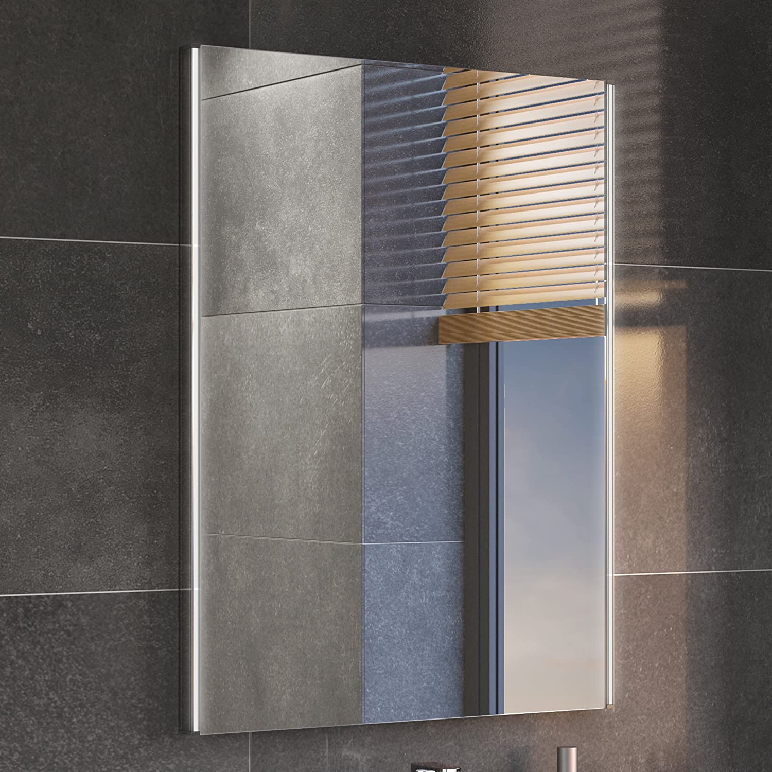 Nebula Infrared Sensor LED Illuminated Mirror with Demister
